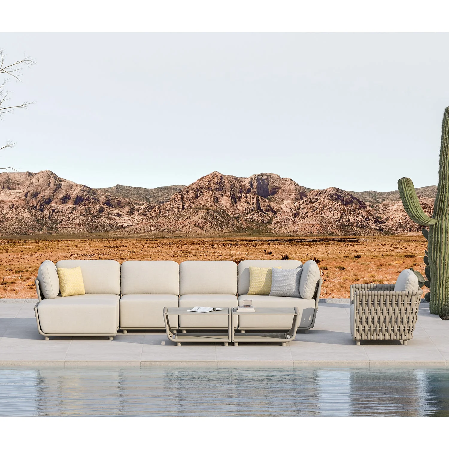 [Clearance] Lawson Outdoor Rope Coffee Table 81 cm at Fortitude Valley (FTV) QLD Store Only - Image 9
