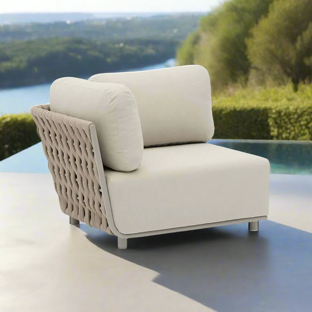[Clearance] Lawson Outdoor Rope Corner Lounge at Brisbane (BNE) QLD Warehouse Only - Image 2