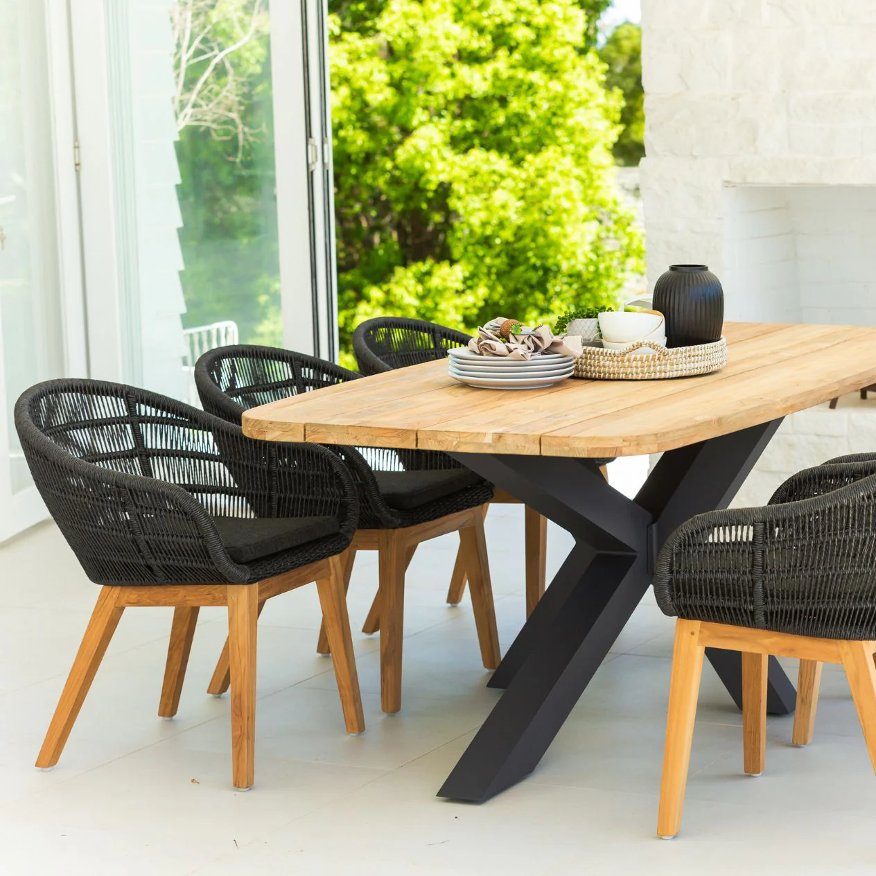 [Clearance] Monsoon Outdoor Wicker Dining Chair at Moorabbin (MOR) VIC Store Only - Image 2