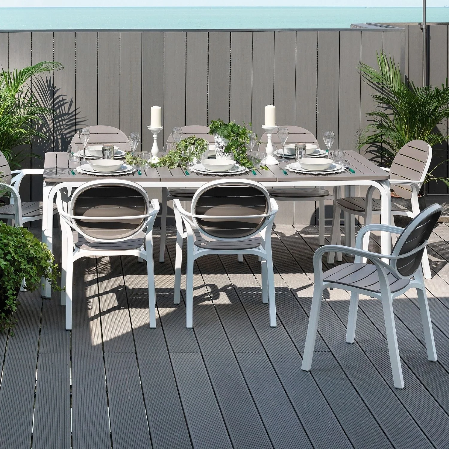 [Clearance] Nardi Palma Outdoor Resin Dining Chair at Bundall (BDL) QLD Store Only - Image 2