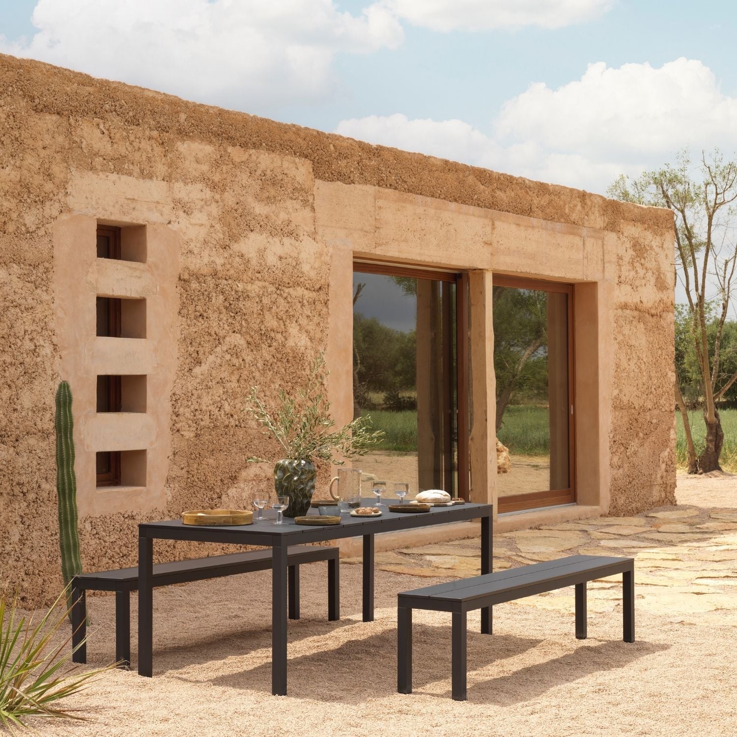 Nardi Rio Outdoor Aliminium Bench 195.5 cm - Image 6