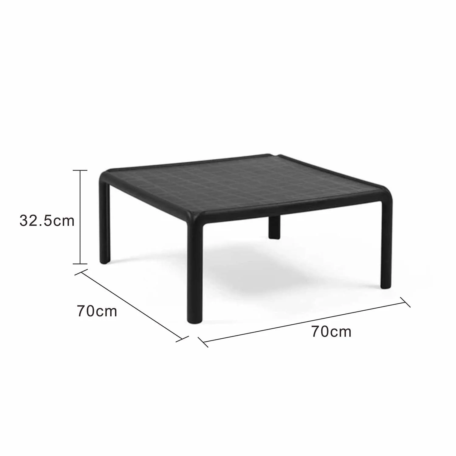 [Clearance] Nardi Mod Komodo Tavolino Vetro Coffee Table at Brisbane (BNE) QLD Warehouse Only - Image 4