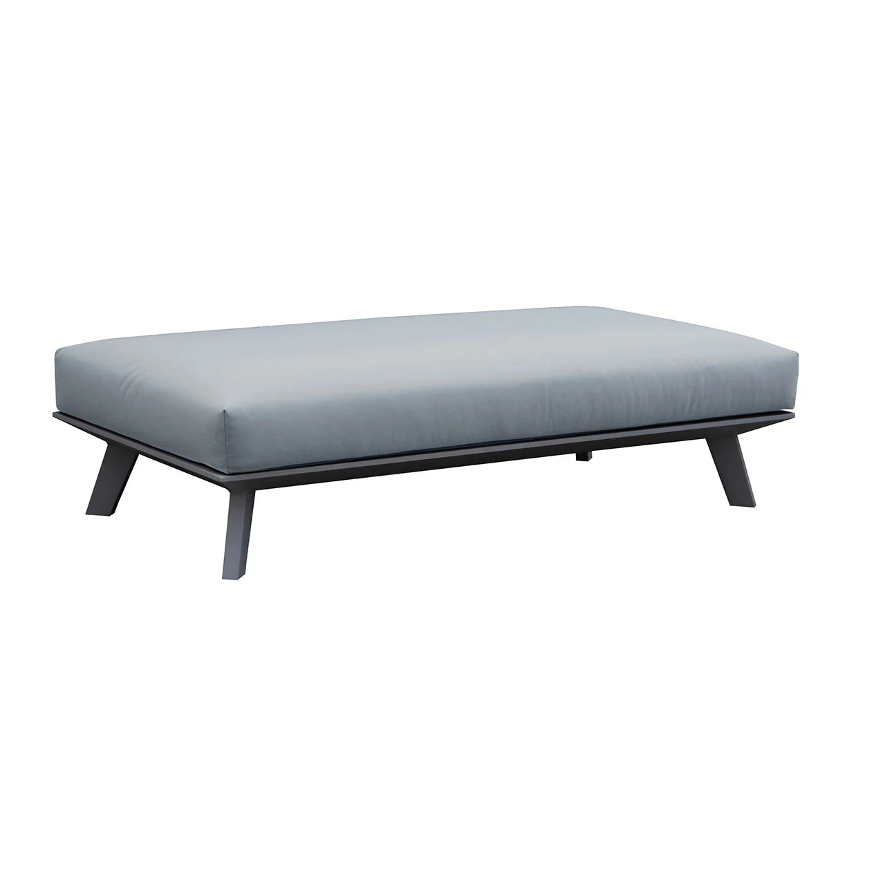 [Clearance] Last One Positano Outdoor Aluminium Ottoman at Condell Park (CON) NSW Only
