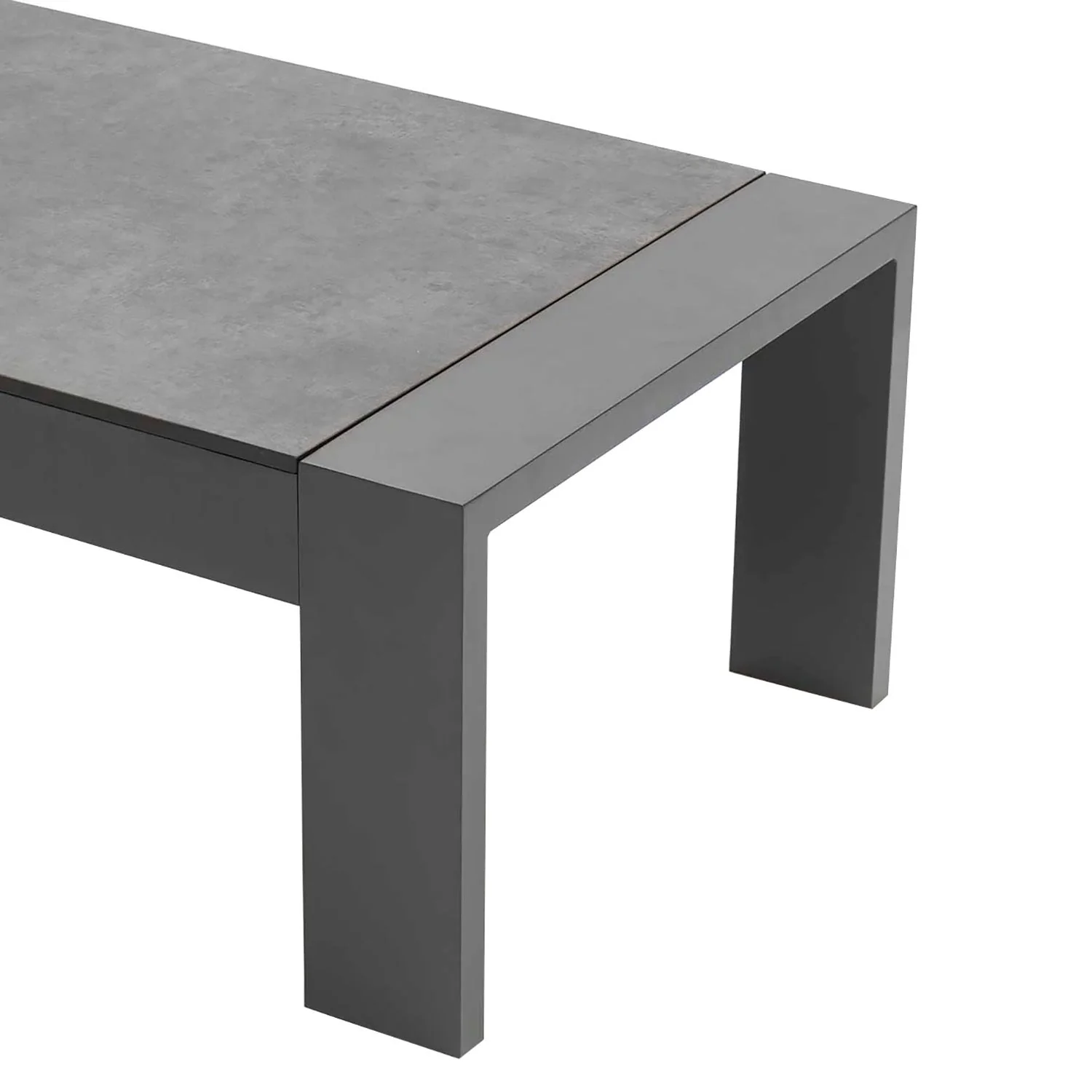 [Clearance] Skyline Outdoor Aluminium Coffee Table 110 cm at Fortitude Valley (FTV) QLD Store Only - Image 4