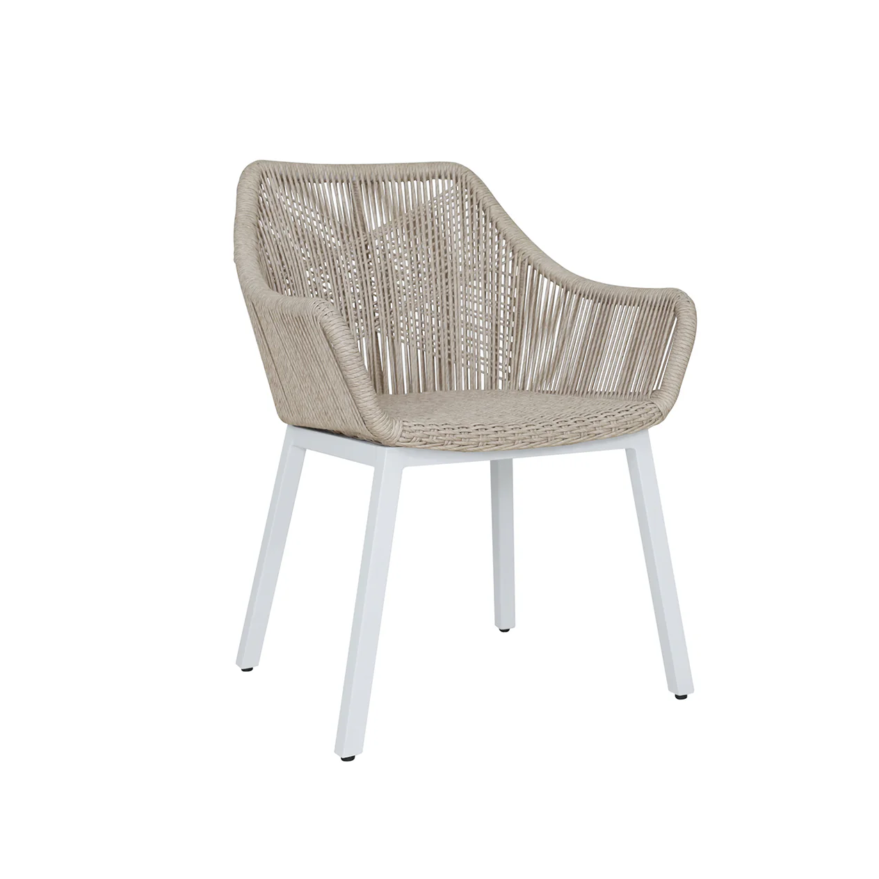 String Outdoor Wicker Dining Chair - Image 10