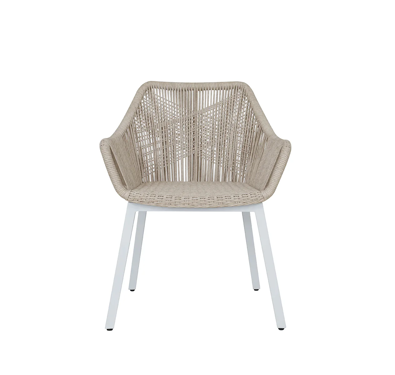 String Outdoor Wicker Dining Chair - Image 11