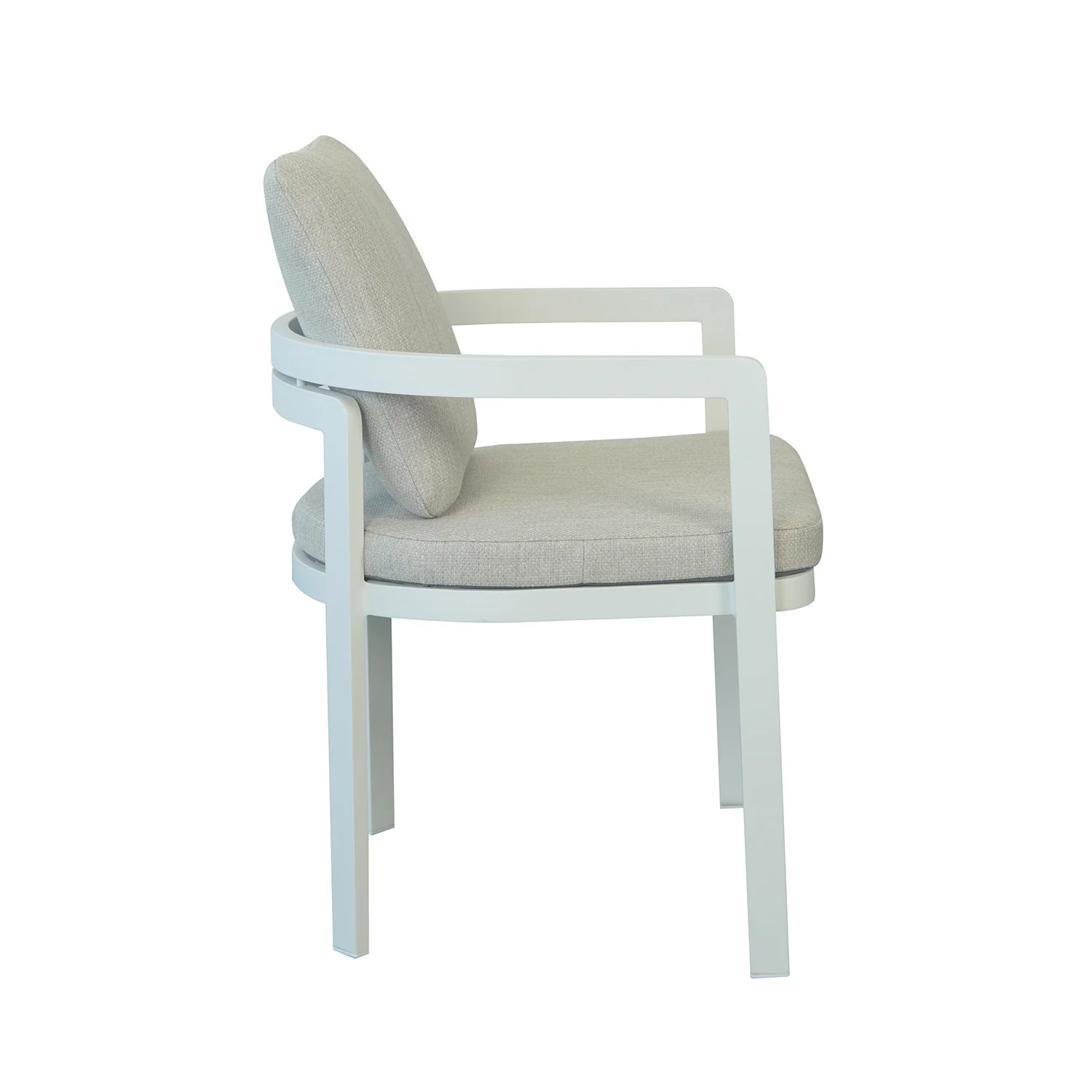 [Clearance] Tampa Aluminium Outdoor Dining Chair at Alexandria (ALX) NSW Store Only - Image 5