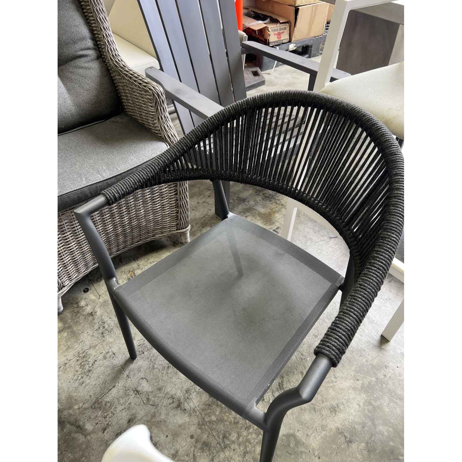 [Clearance] Windsor Outdoor Aluminium Dining Chair at Brisbane (BNE) QLD Warehouse Only - Image 2