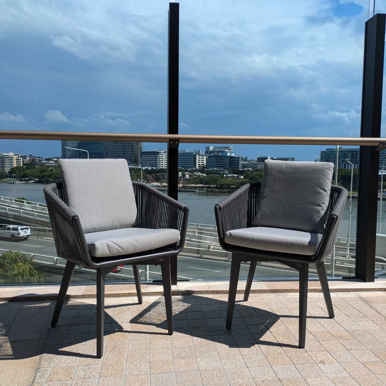 Clifton Table Truro Chair Outdoor Dining Setting - Image 2