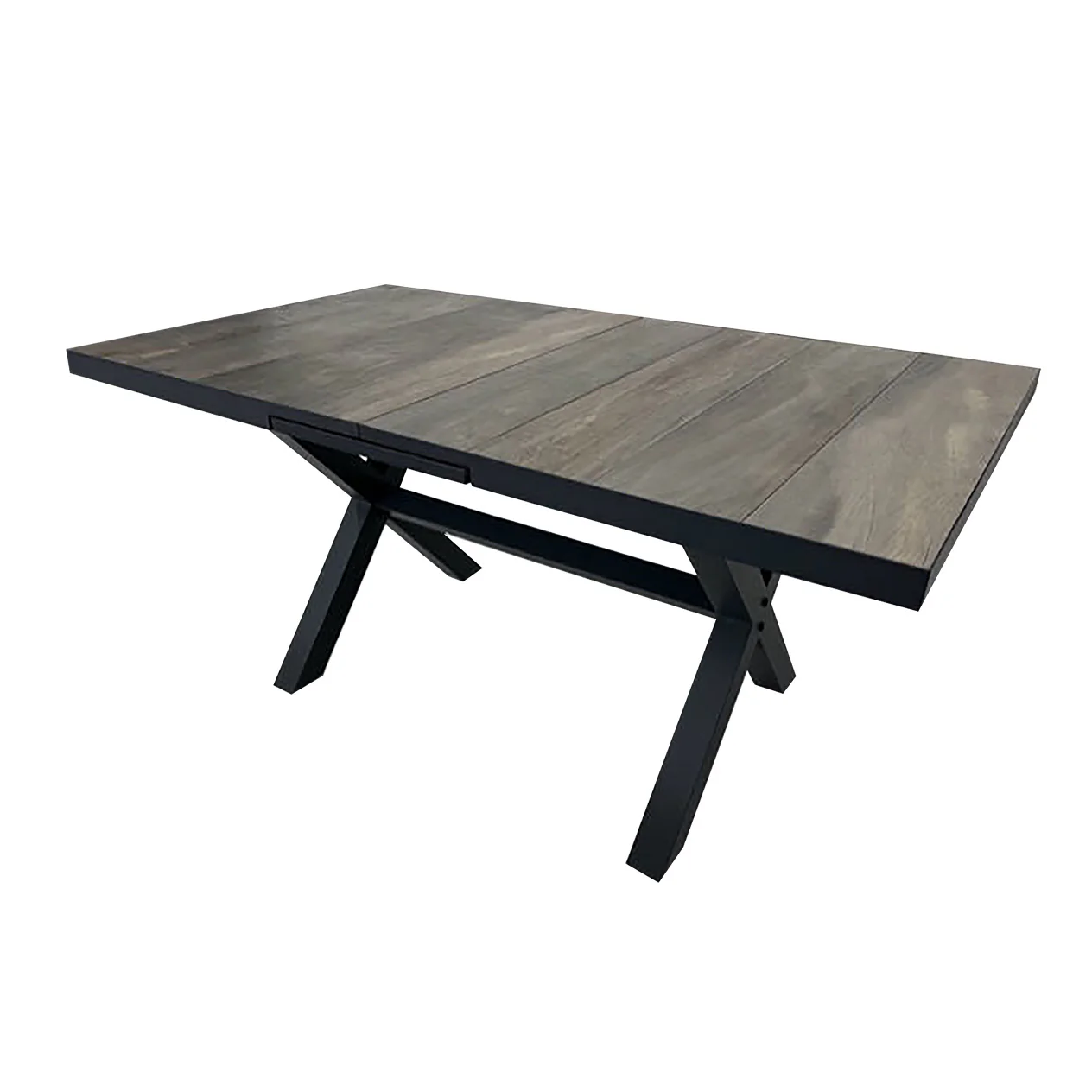 Clifton Outdoor Ceramic Extension Dining Table 161/201 cm - Image 5