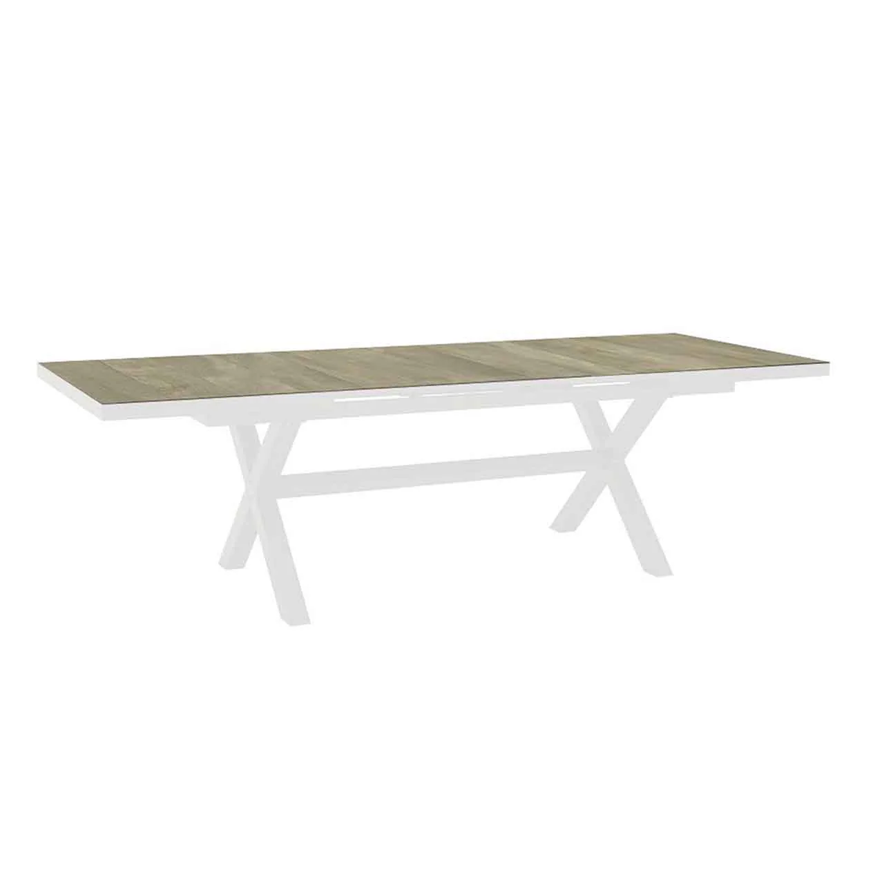 Clifton Outdoor Ceramic Extension Dining Table 201/261 cm - Image 4