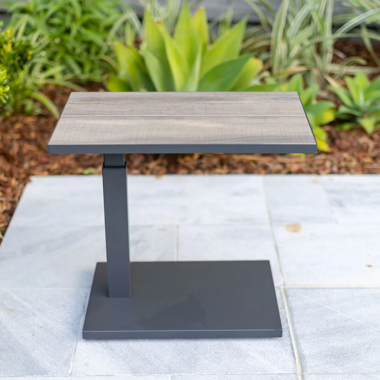 Clifton Outdoor Ceramic Pop Up Side Table 60 cm - Image 3