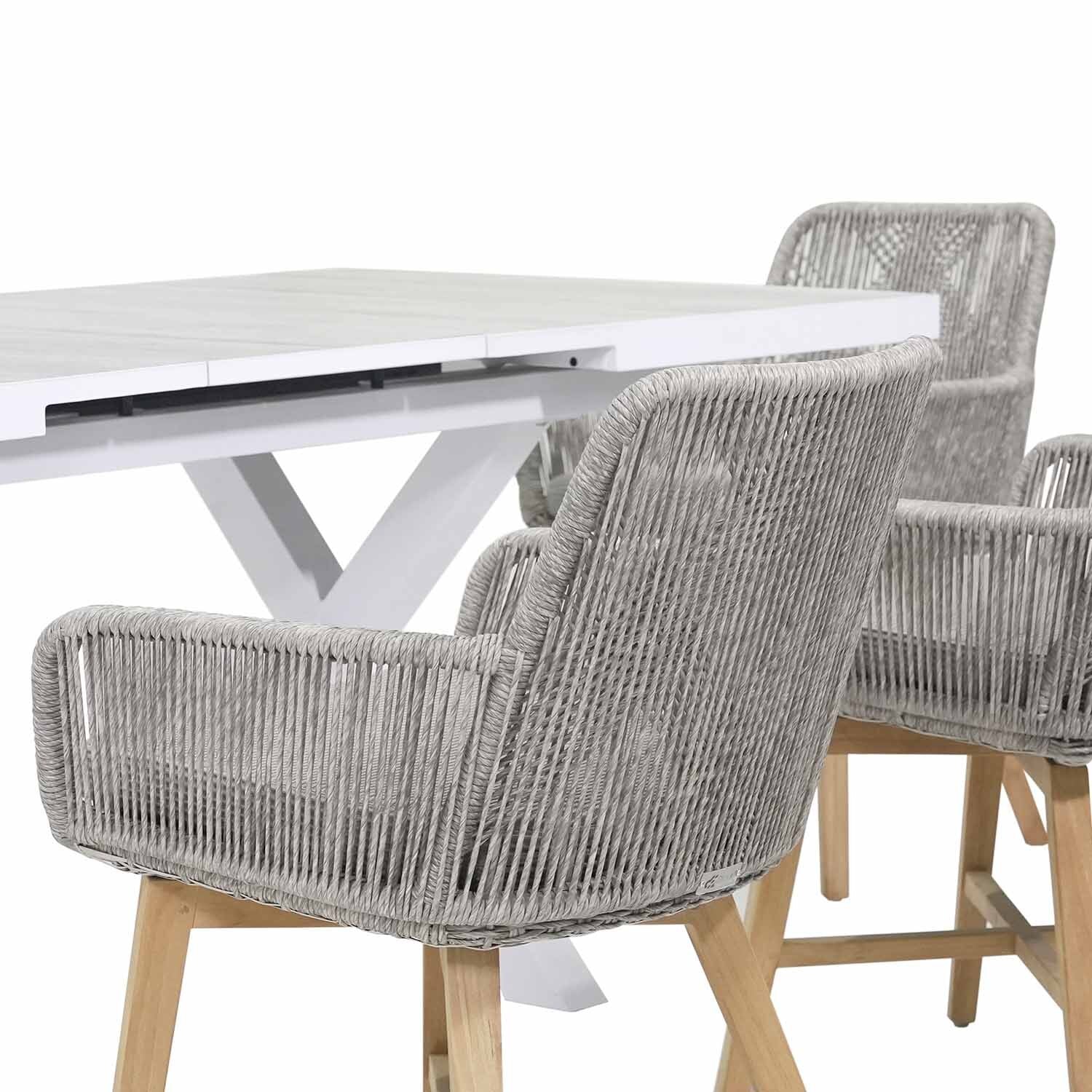 Clifton Table Armenia Chair Outdoor Dining Setting - Image 5