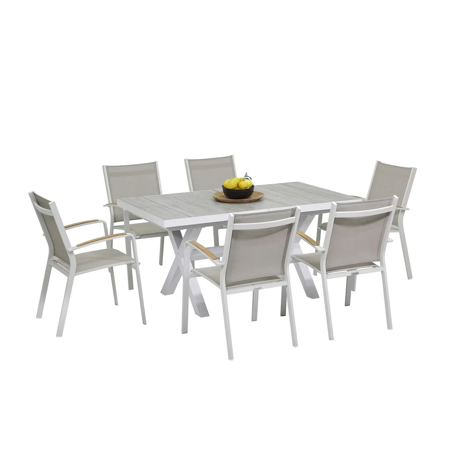 Clifton Table Cosmo Chair Outdoor Dining Setting - Image 3