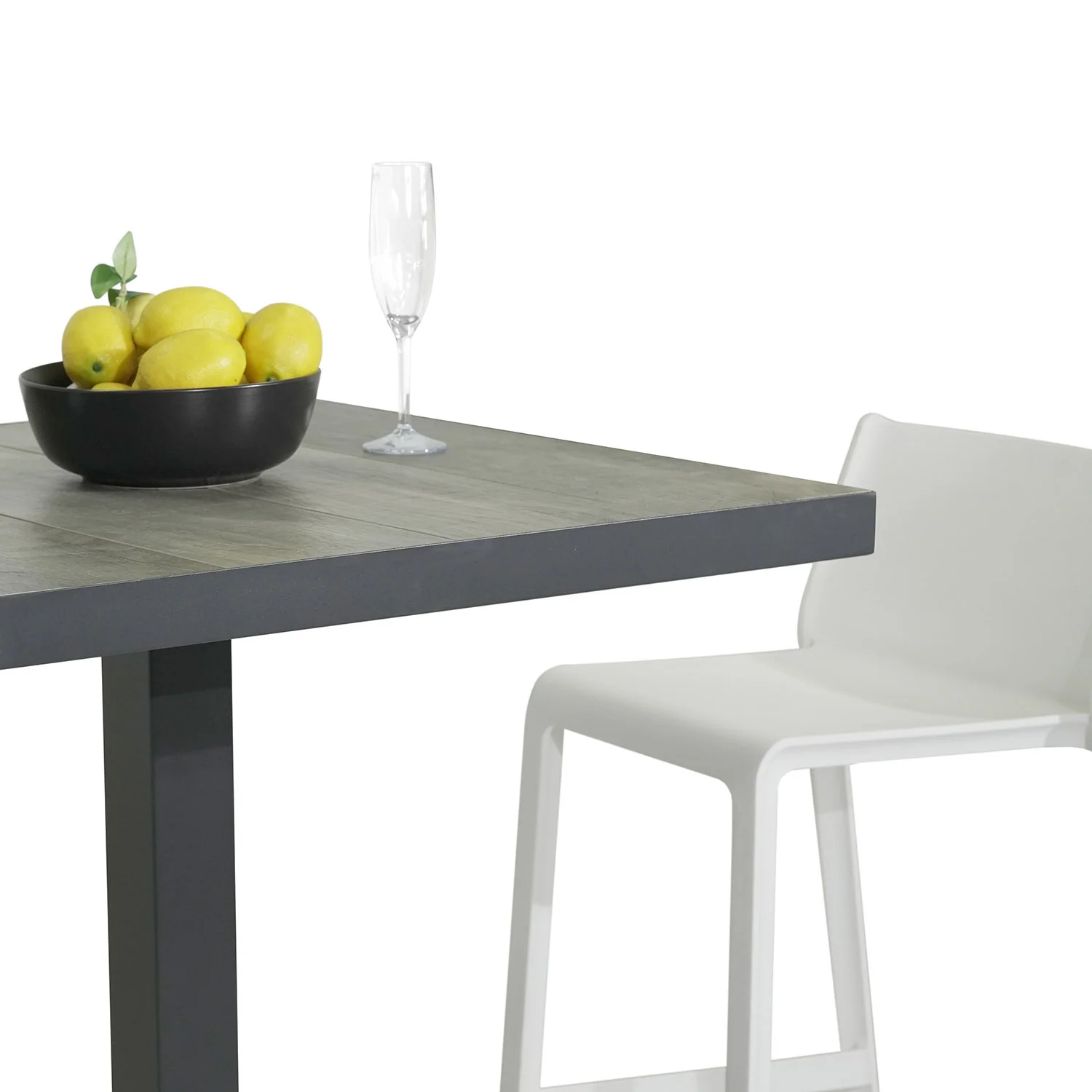 Clifton Table Nardi Trill Stool Outdoor Bar Setting - Image 6