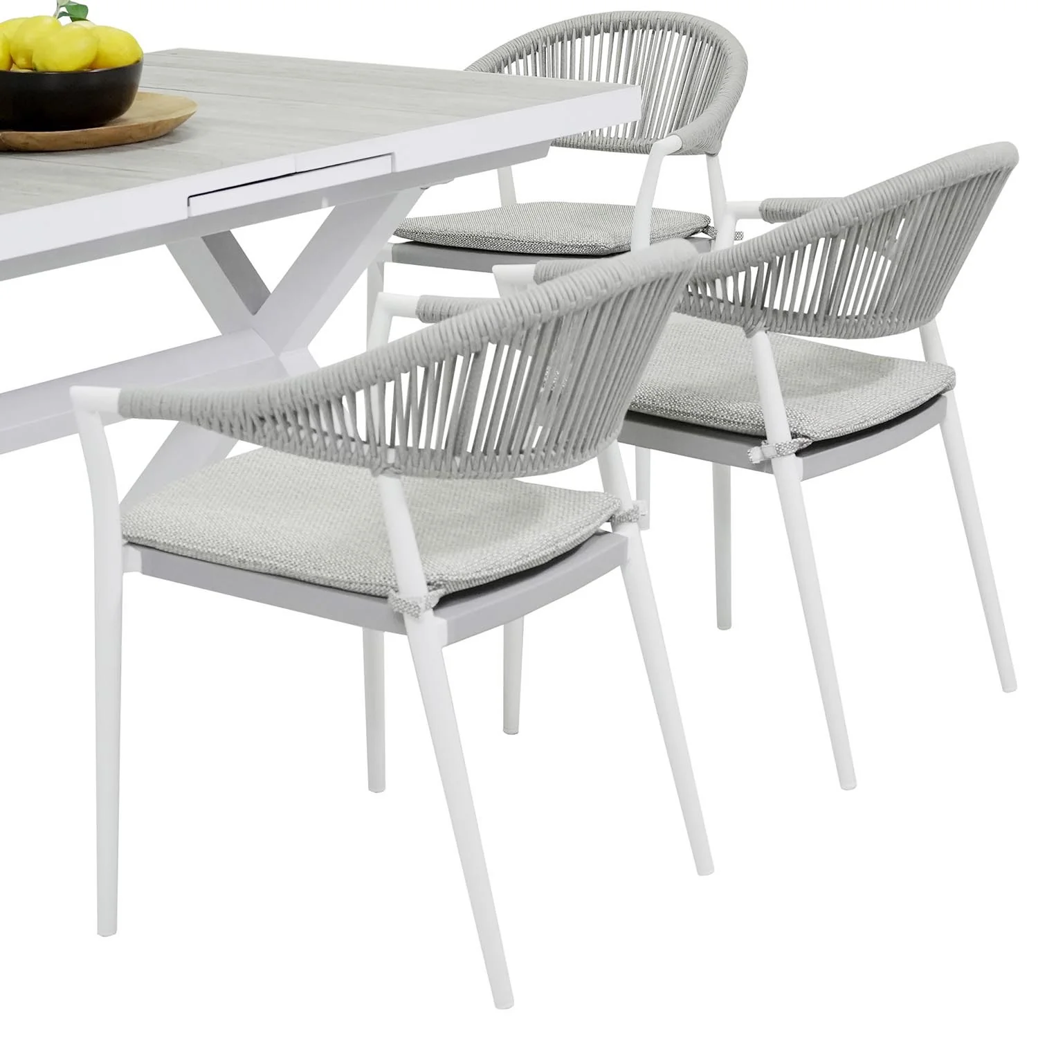 Clifton Table Windsor Chair Outdoor Dining Setting - Image 3