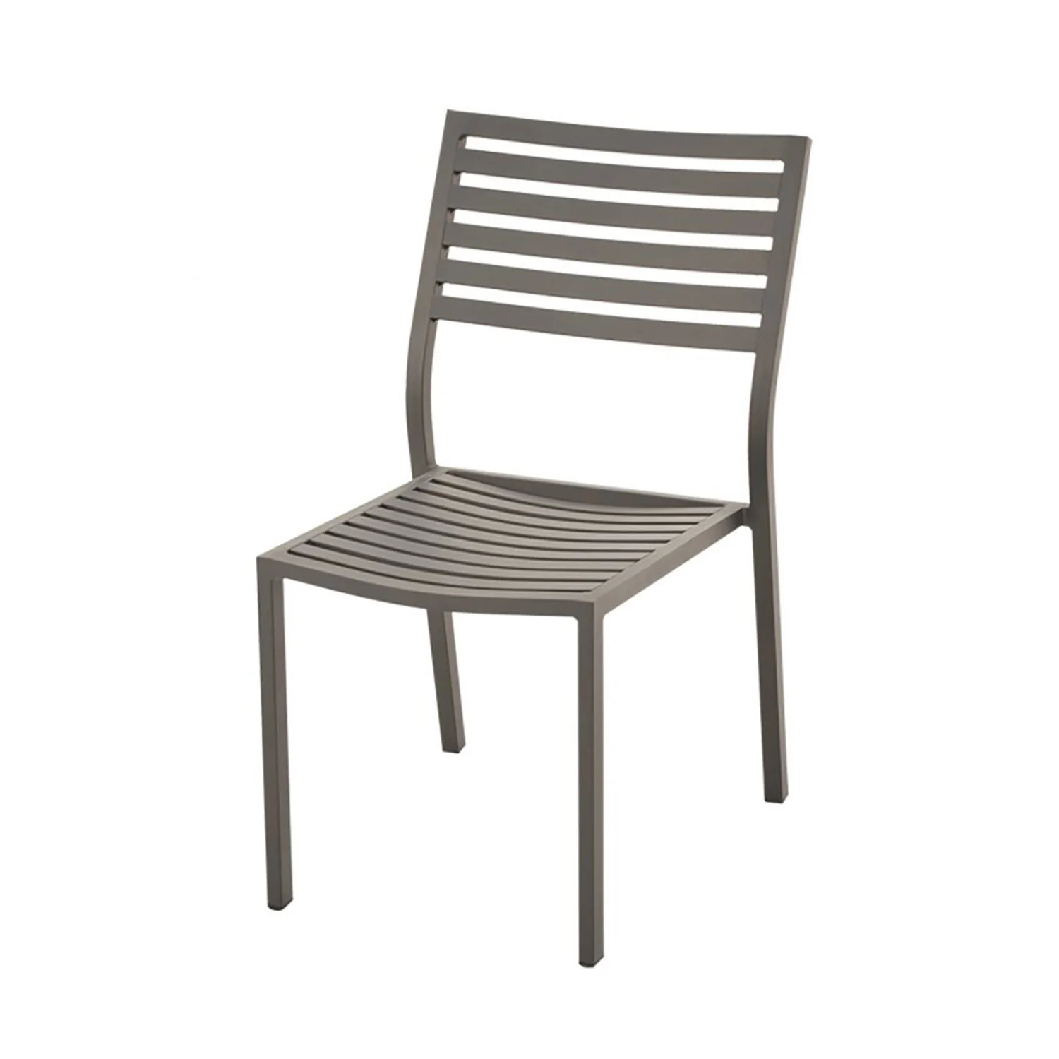 Coda Aluminium Outdoor Dining Armless Chair