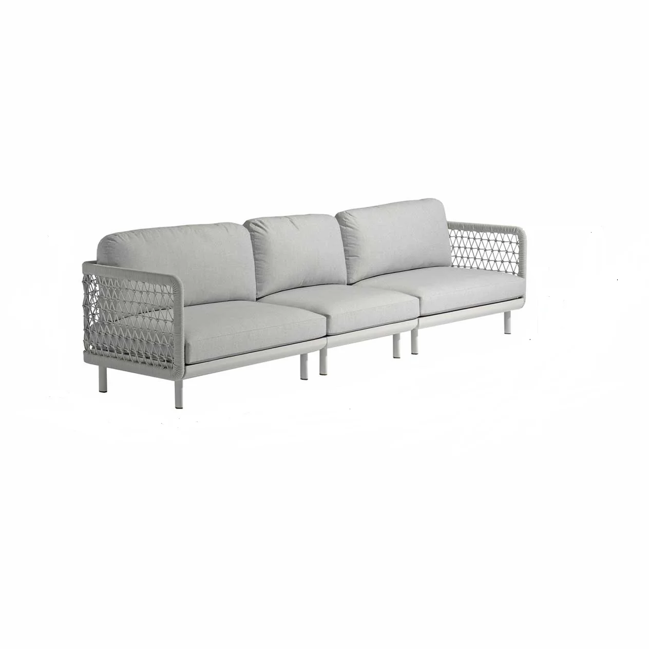 Colwood 3 Seater Outdoor Rope Lounge - Image 3