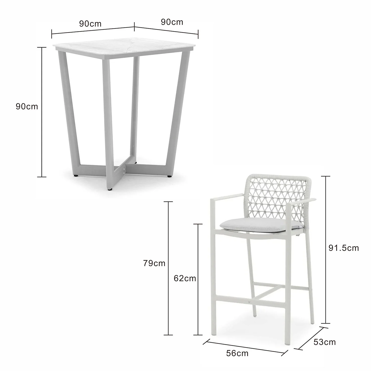Colwood Outdoor Bar Setting - Image 4