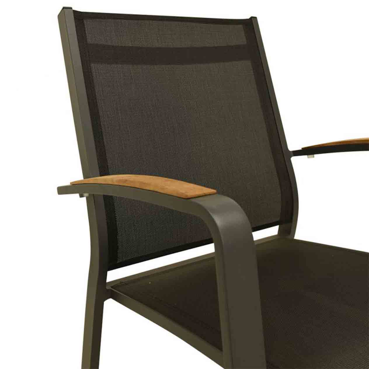 Cosmo Outdoor Aluminium Dining Chair - Image 7