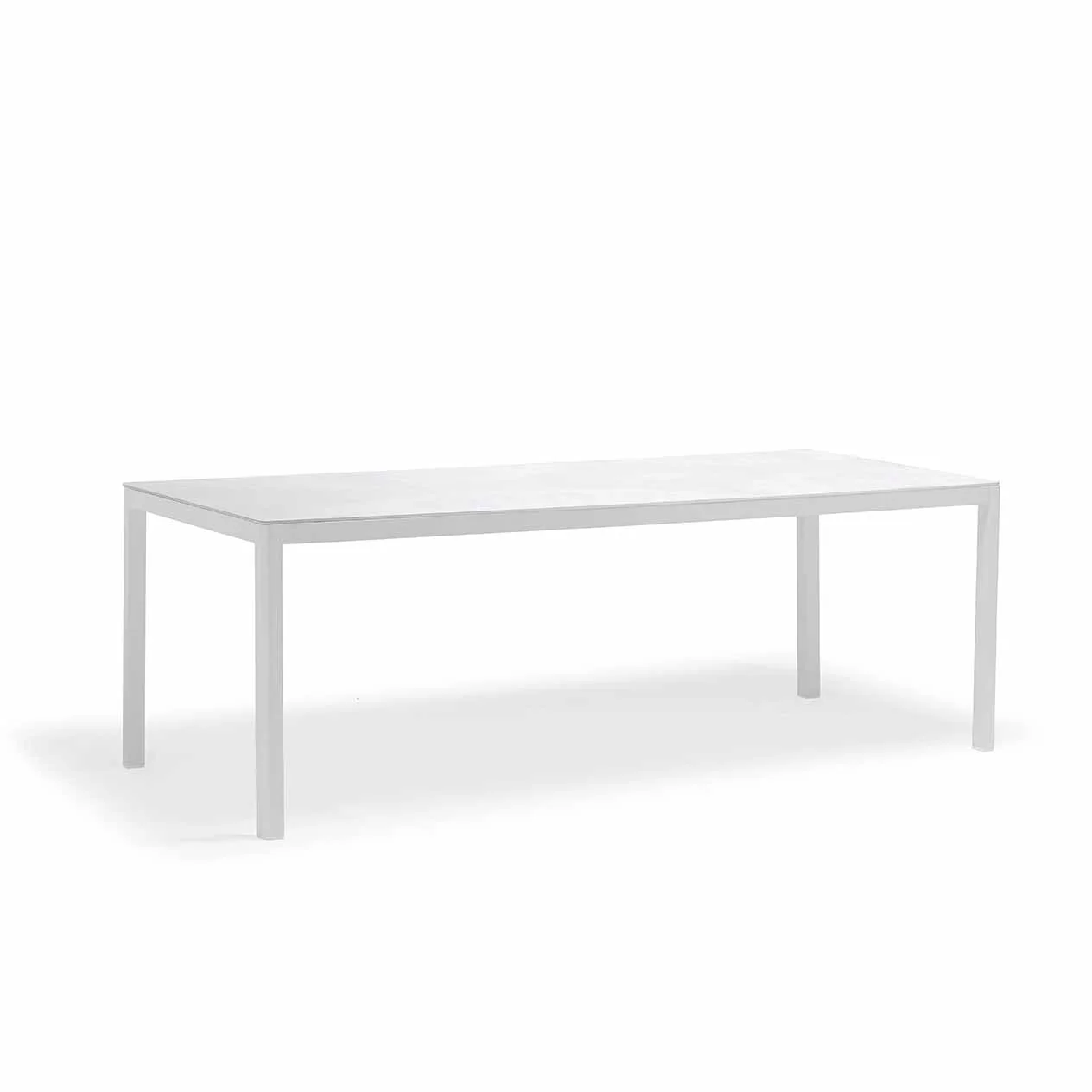 Ella Outdoor Aluminium Dining Table with Ceramic Glass Top 180 cm - Image 4