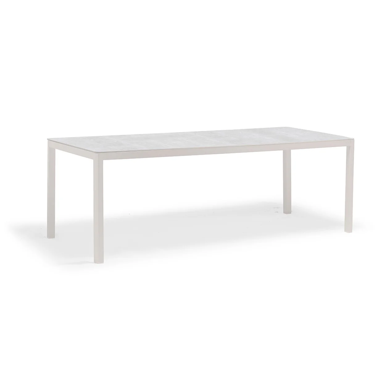 Ella Outdoor Aluminium Dining Table with Ceramic Glass Top 220 cm - Image 3