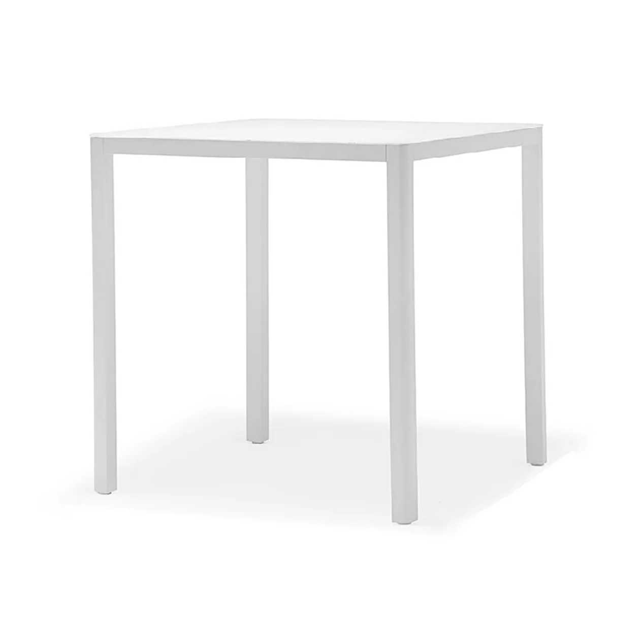 Ella Outdoor Aluminium Square Dining Table with Ceramic Glass Top 90 cm - Image 2