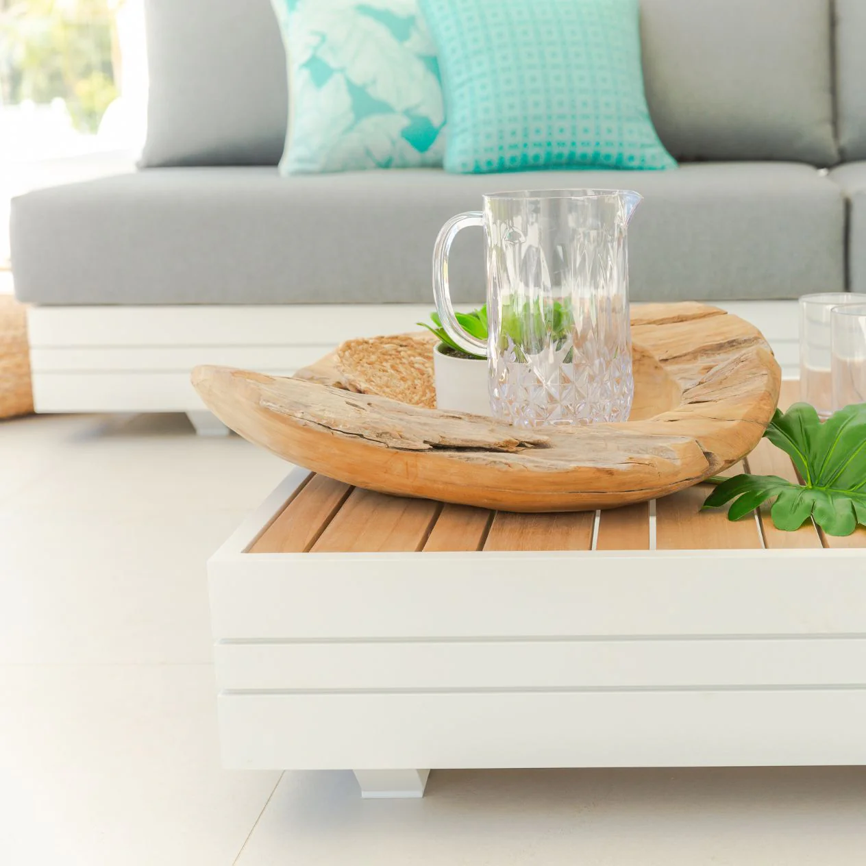 Hannover 2 Seater Outdoor Aluminium Lounge - Image 4