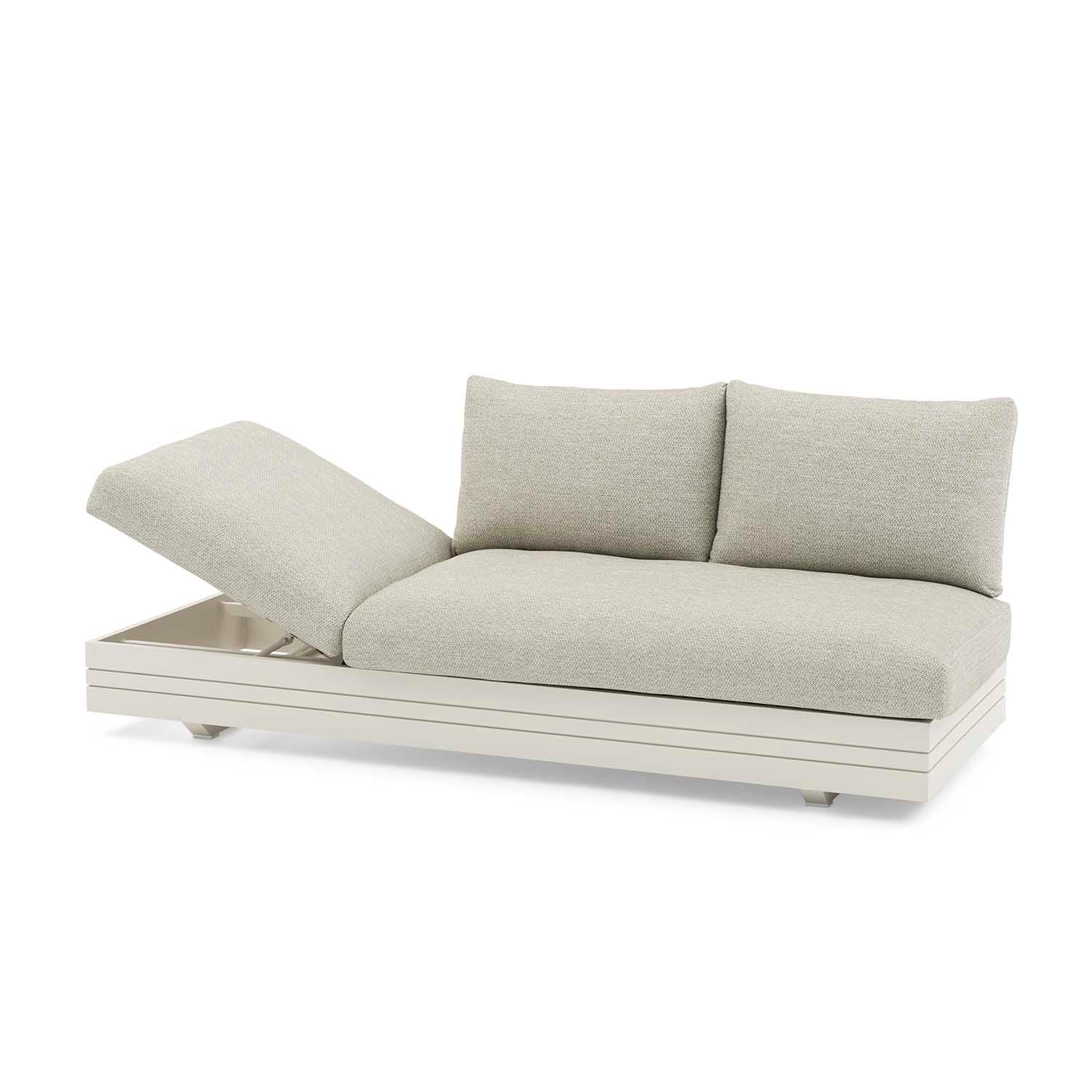 Hannover II 7 Seater Aluminium Outdoor Modular Lounge With Coffee Table - Image 8