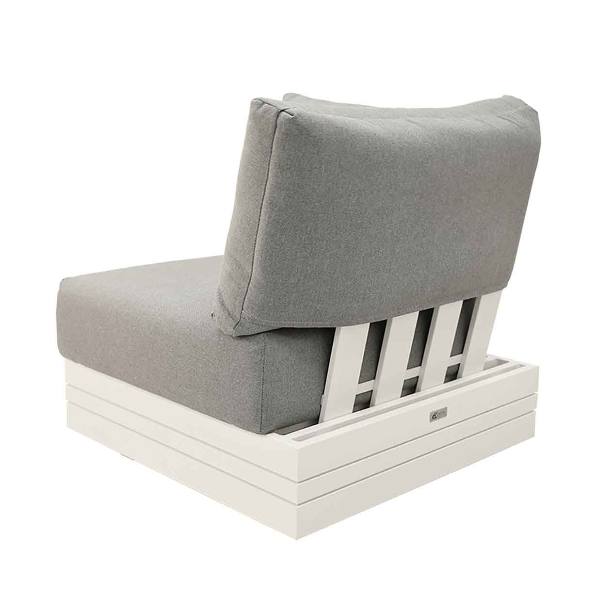 Hannover Outdoor Aluminium Corner Lounge - Image 3