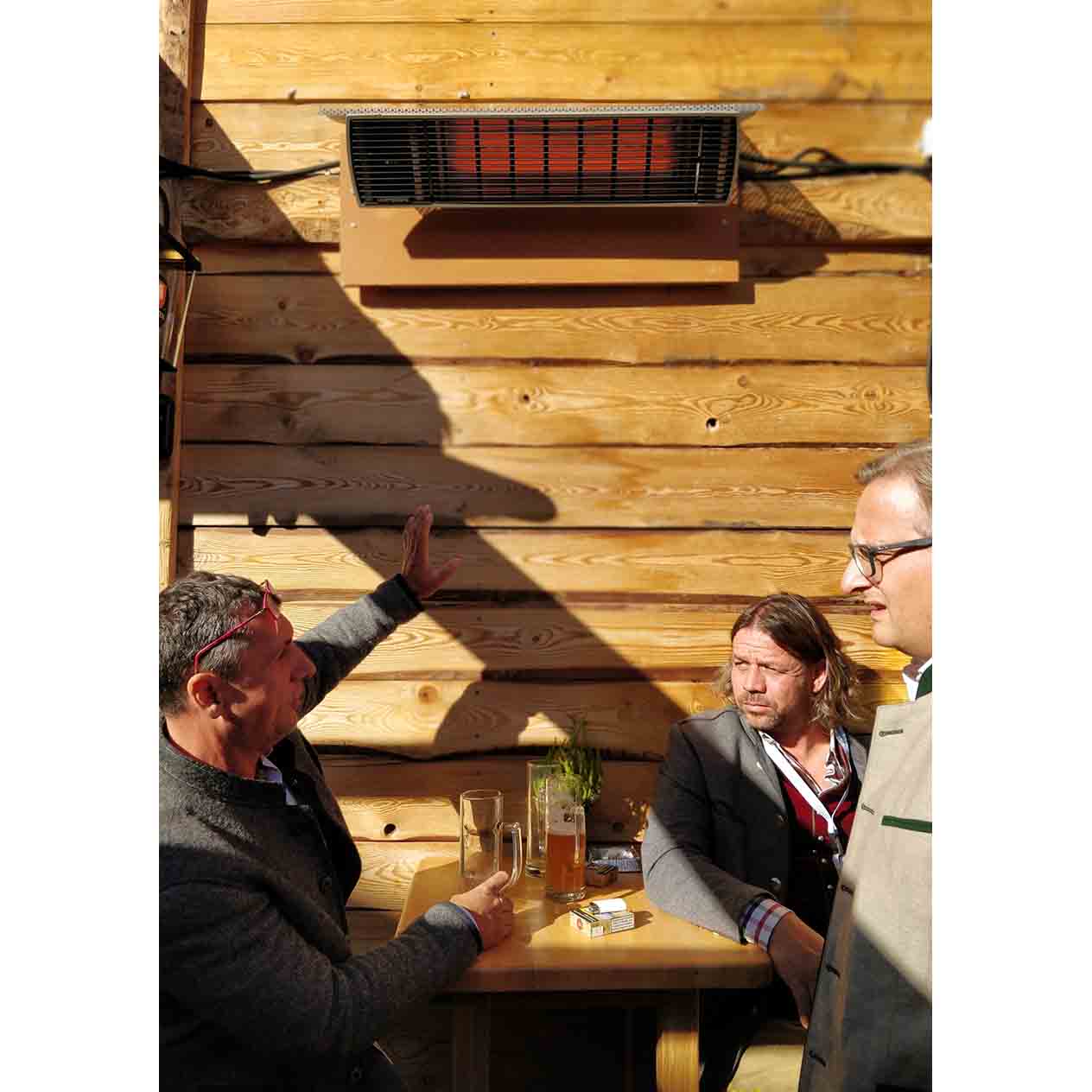 Heatscope Outdoor Spot 2800W Electric Radiant Heater - Image 16