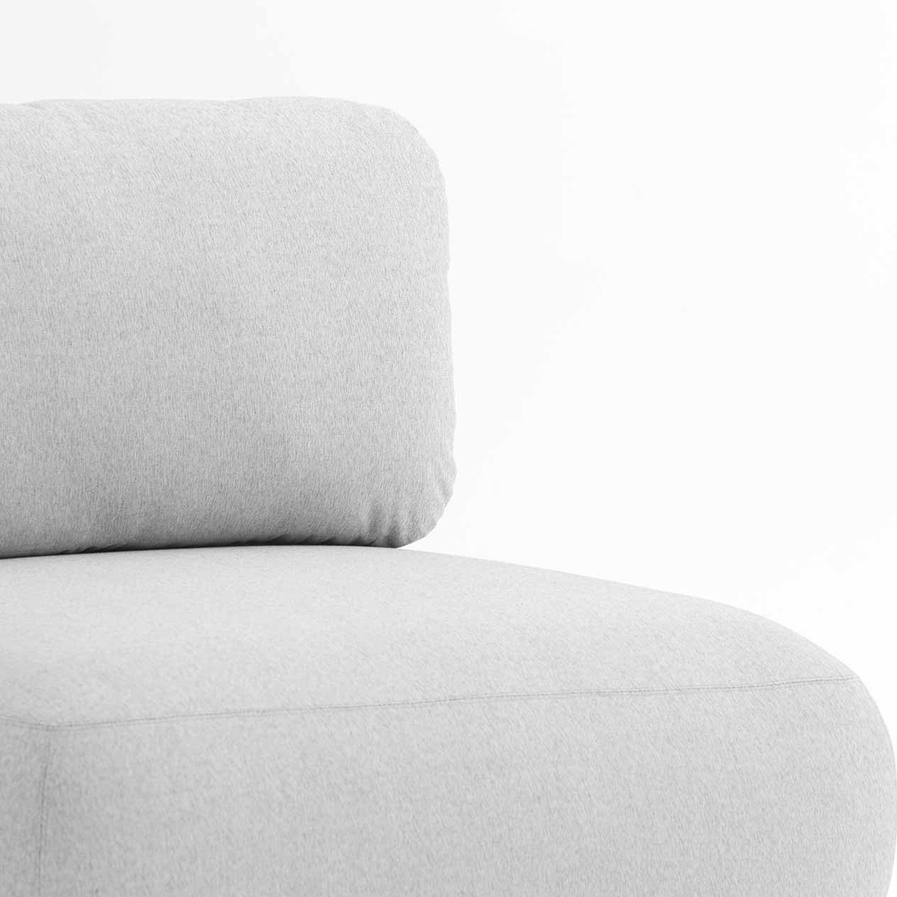 Iowa 4 Seater Outdoor Upholstered Modular Lounge - Image 7