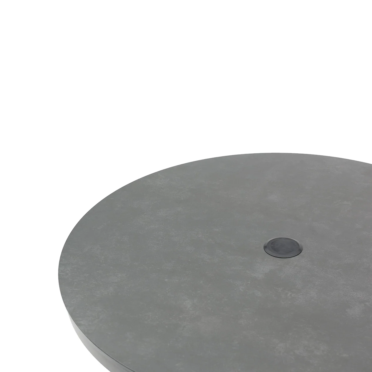 Iowa Outdoor Aluminium Round Dining Table with High-pressure Laminate Top - Image 7