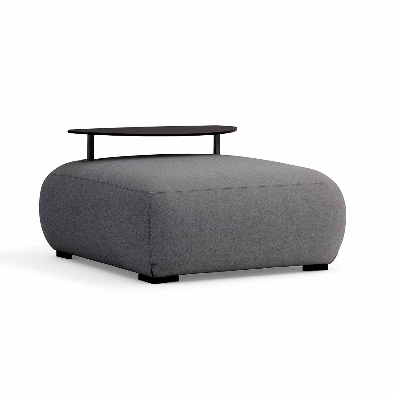 Iowa Outdoor Upholstered Ottoman - Image 5