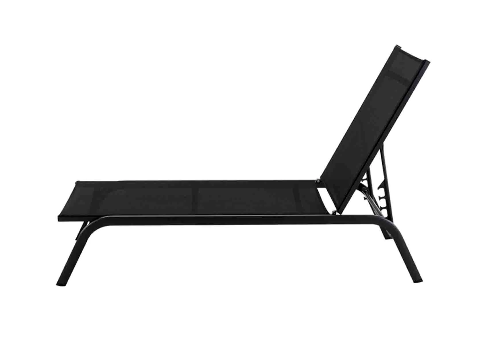 June Outdoor Aluminium Sun Lounger - Image 7