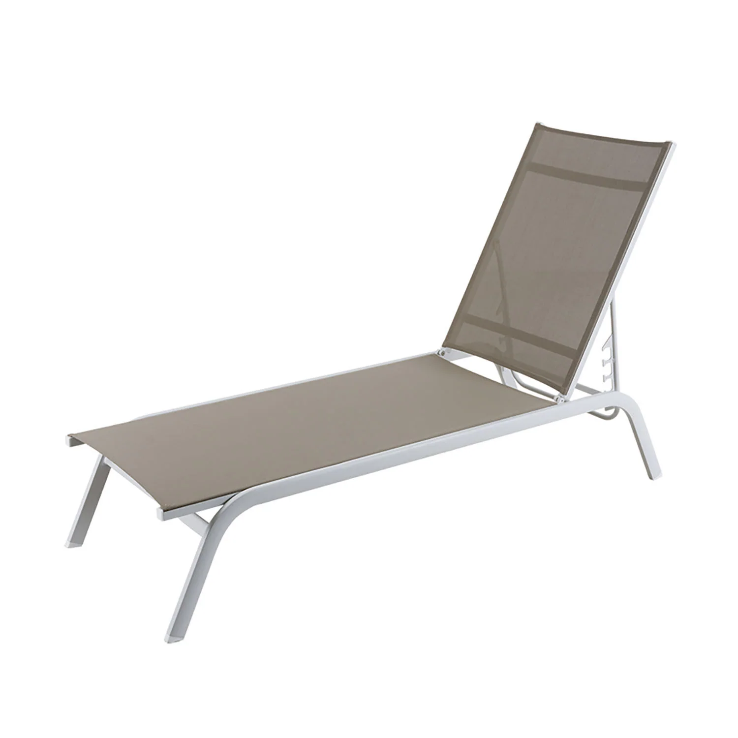 June Outdoor Aluminium Sun Lounger - Image 8