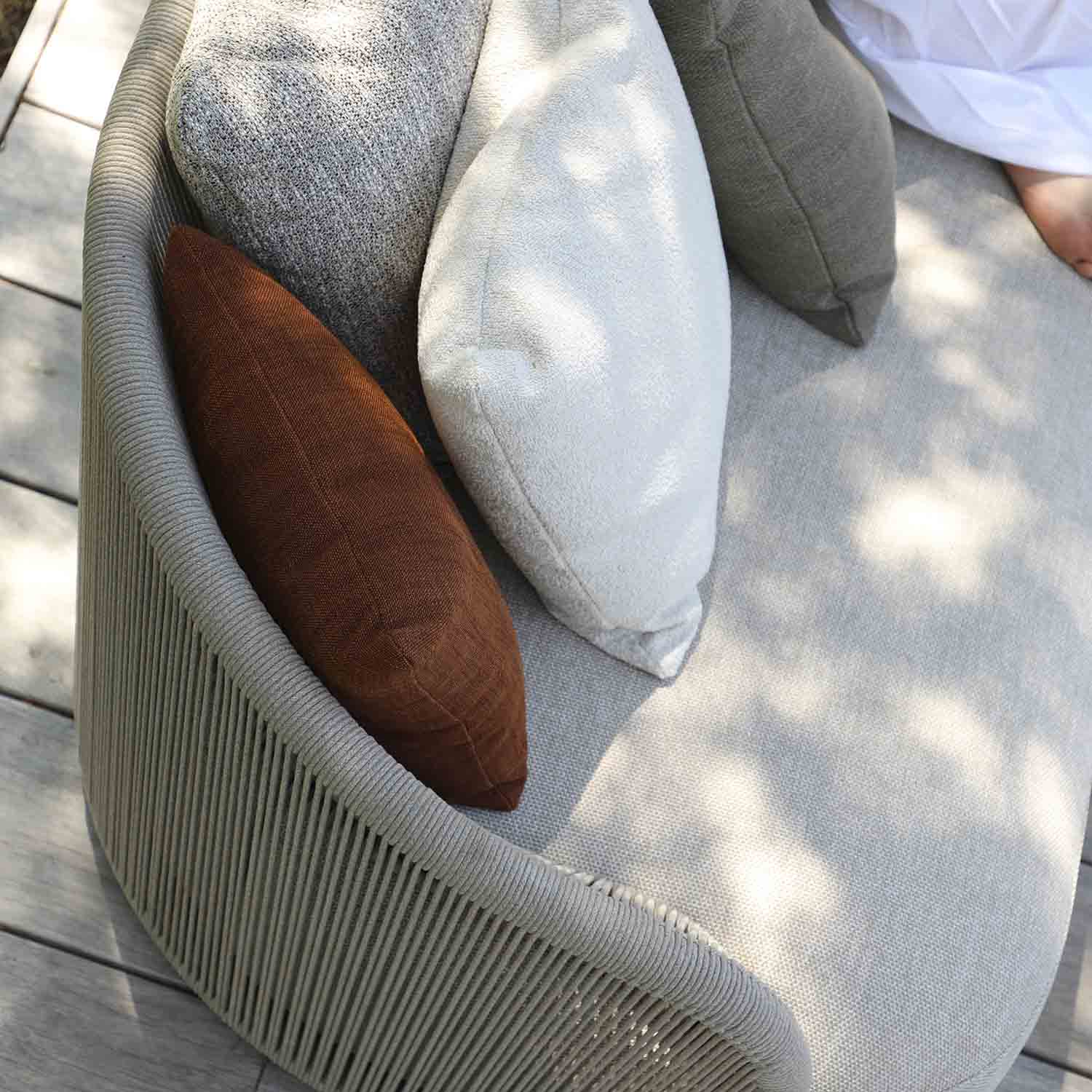 Kirra 2 Seater Rope Outdoor Lounge - Image 5