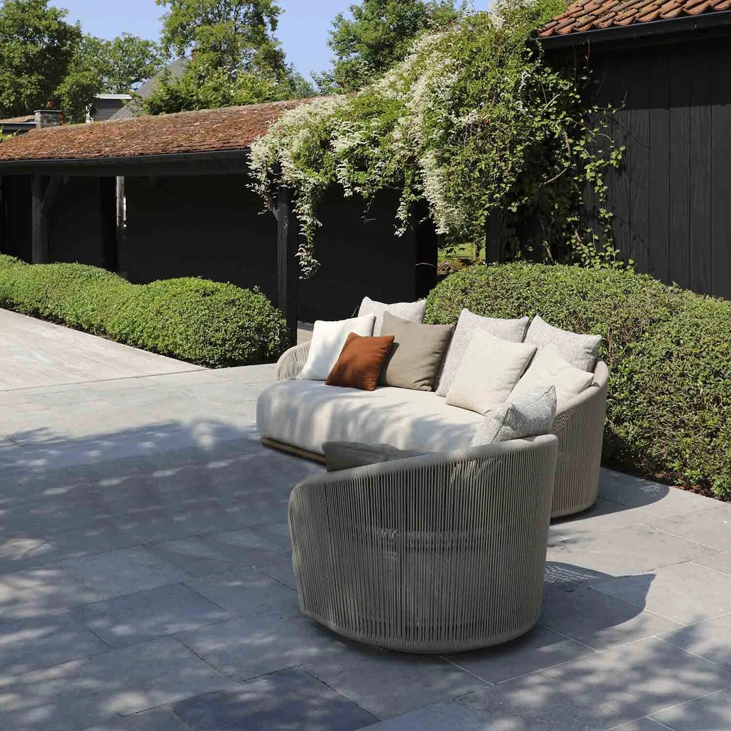 Kirra 2 Seater Rope Outdoor Lounge - Image 6