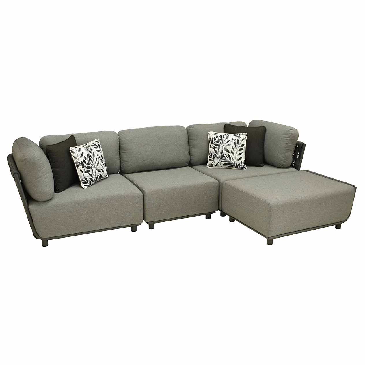 Lawson 4 Seater Outdoor Rope Modular Lounge - Image 4