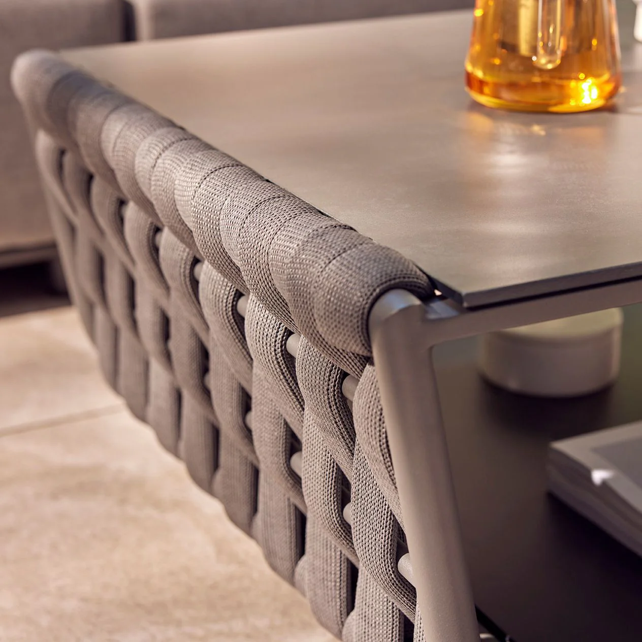 Lawson Outdoor Rope Coffee Table 81 cm - Image 8