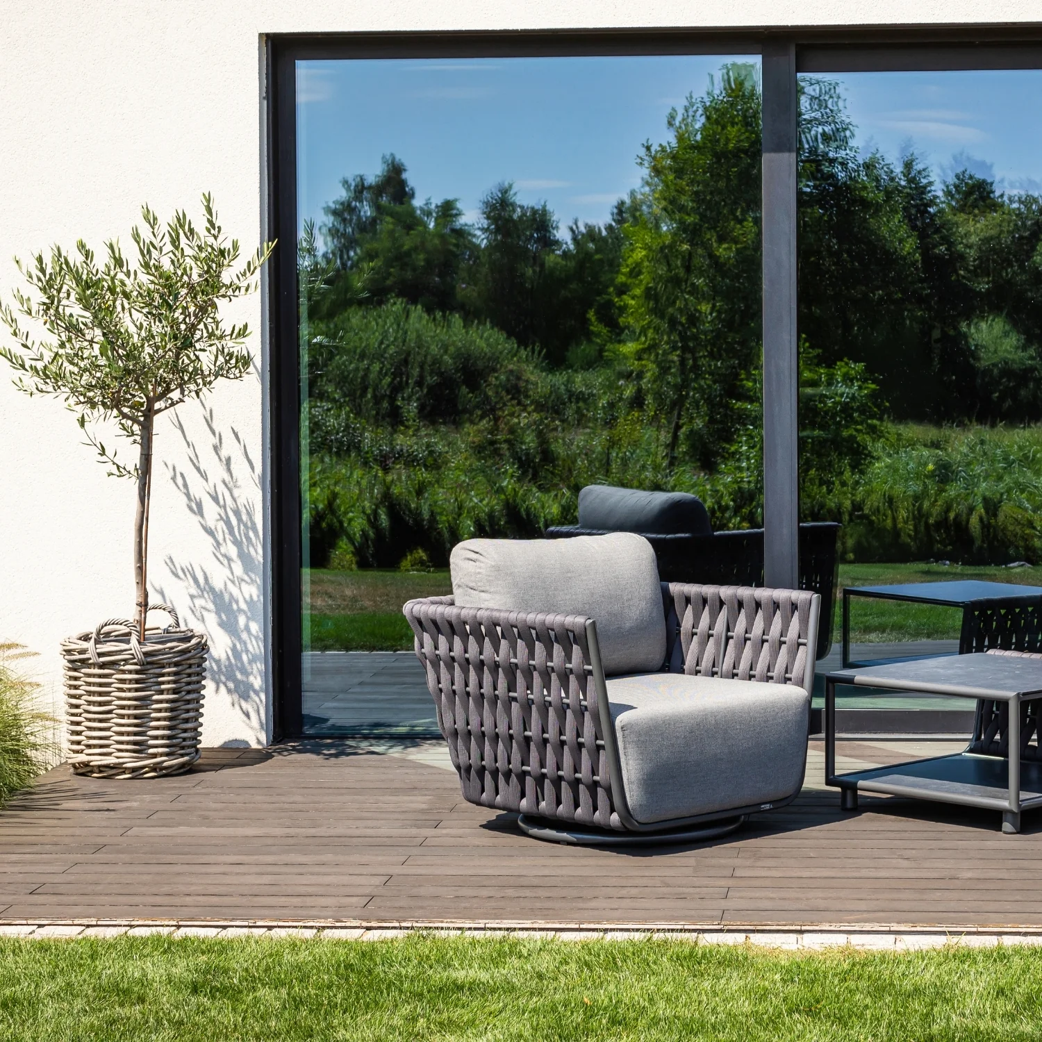 Lawson Outdoor Rope Armchair - Image 5