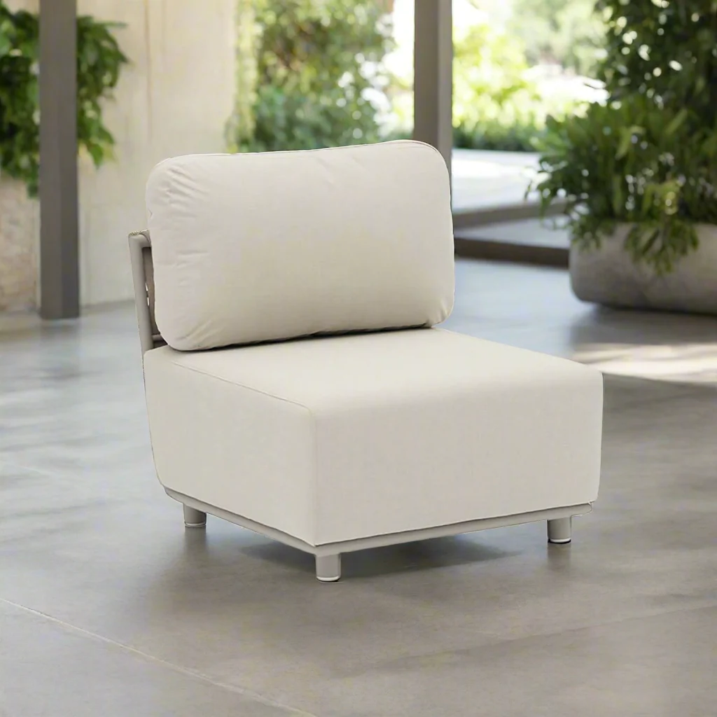 Lawson Outdoor Rope Armless Chair - Image 9
