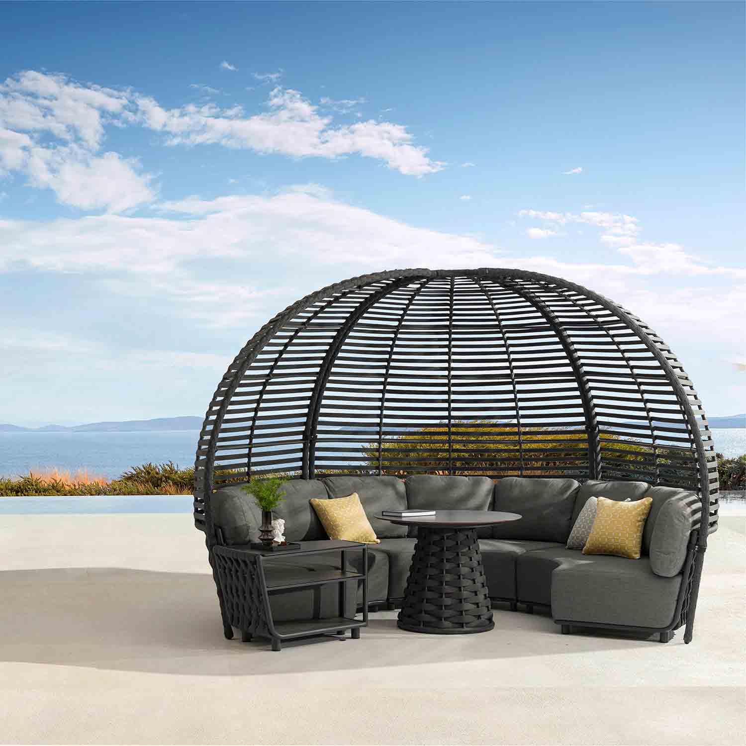 Lawson Outdoor Rope Round Table 90 cm - Image 10