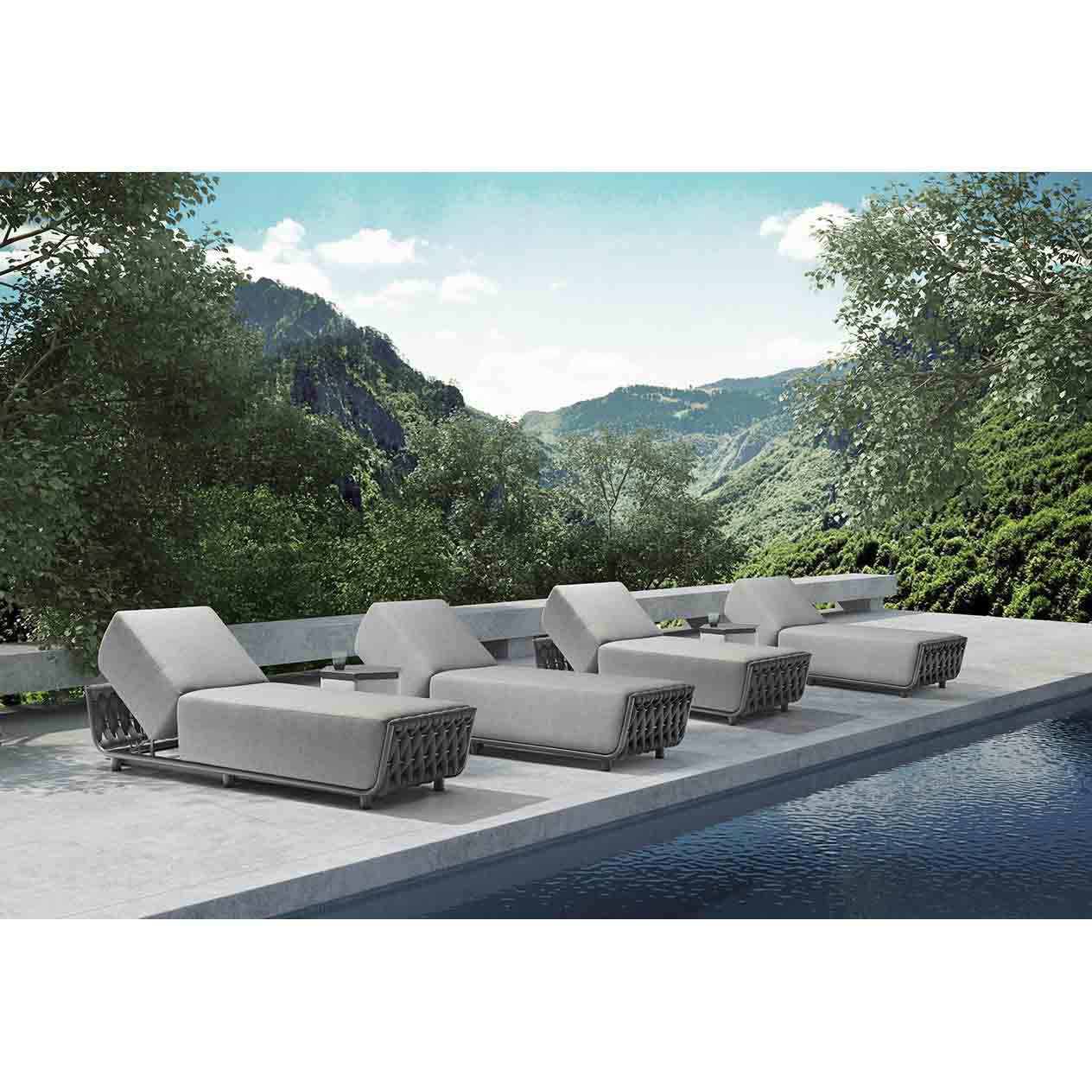 Lawson Outdoor Rope Sun Lounger - Image 16