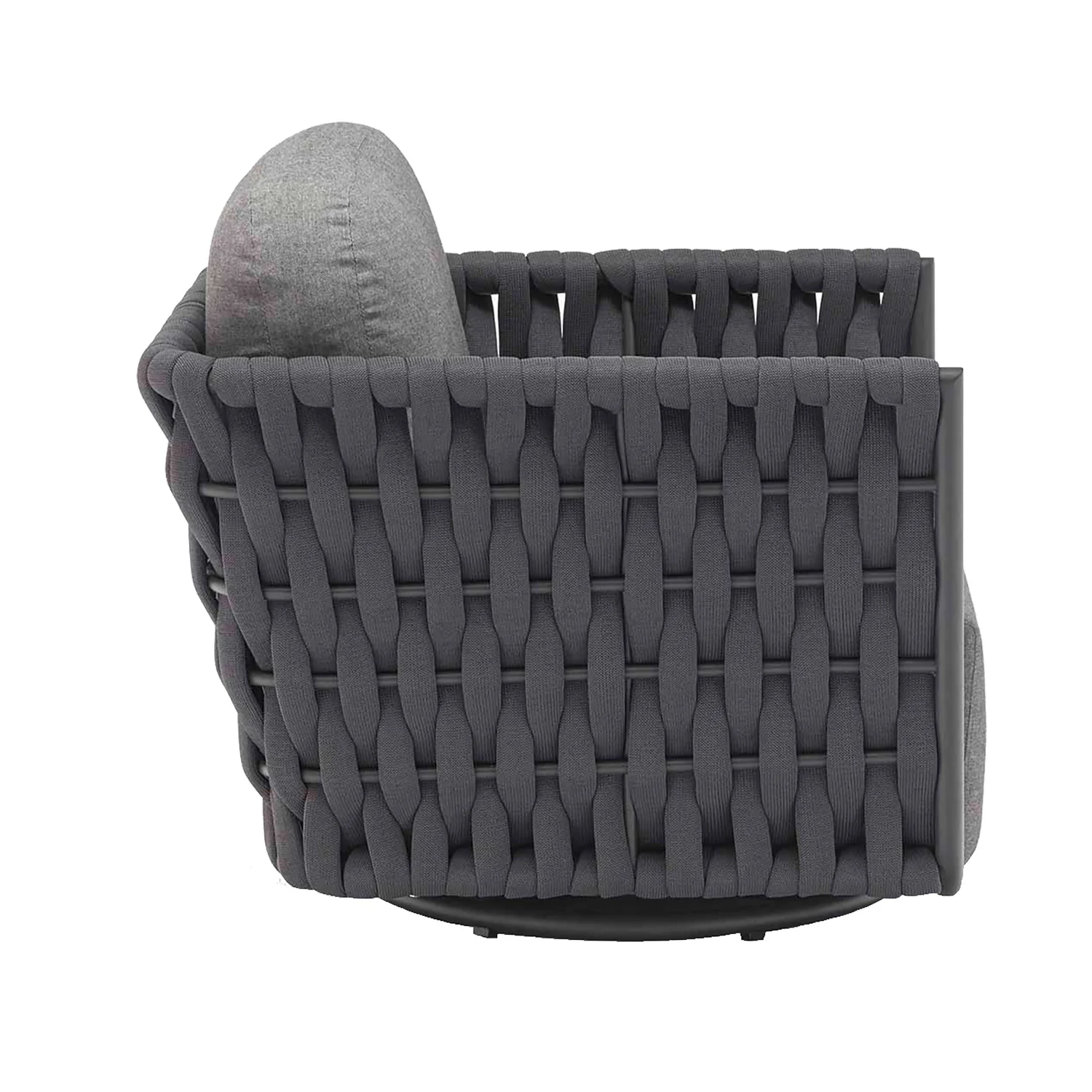 Lawson Outdoor Rope Swivel Chair - Image 12