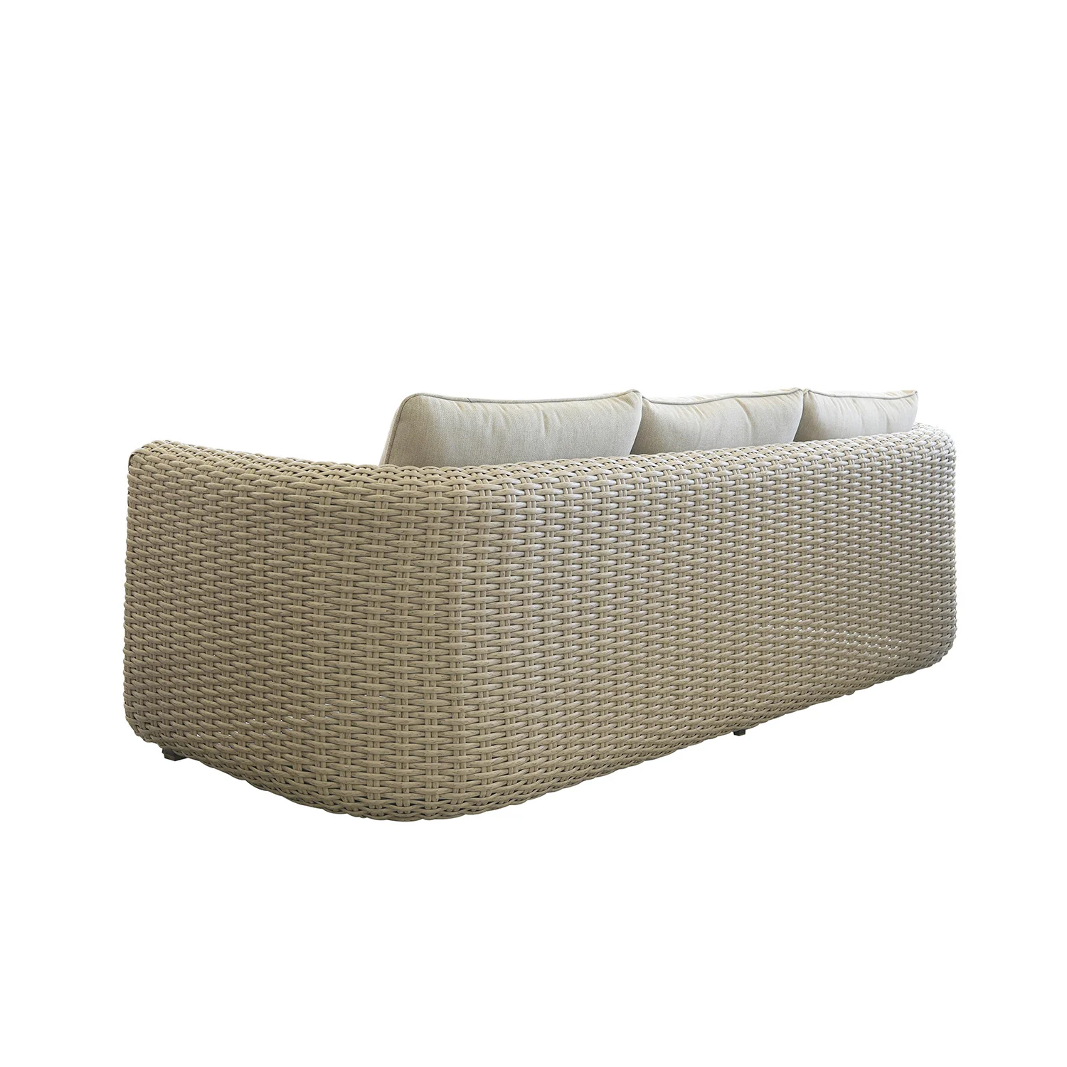 Lichfield Wicker Outdoor 3 Seater Sofa - Image 3