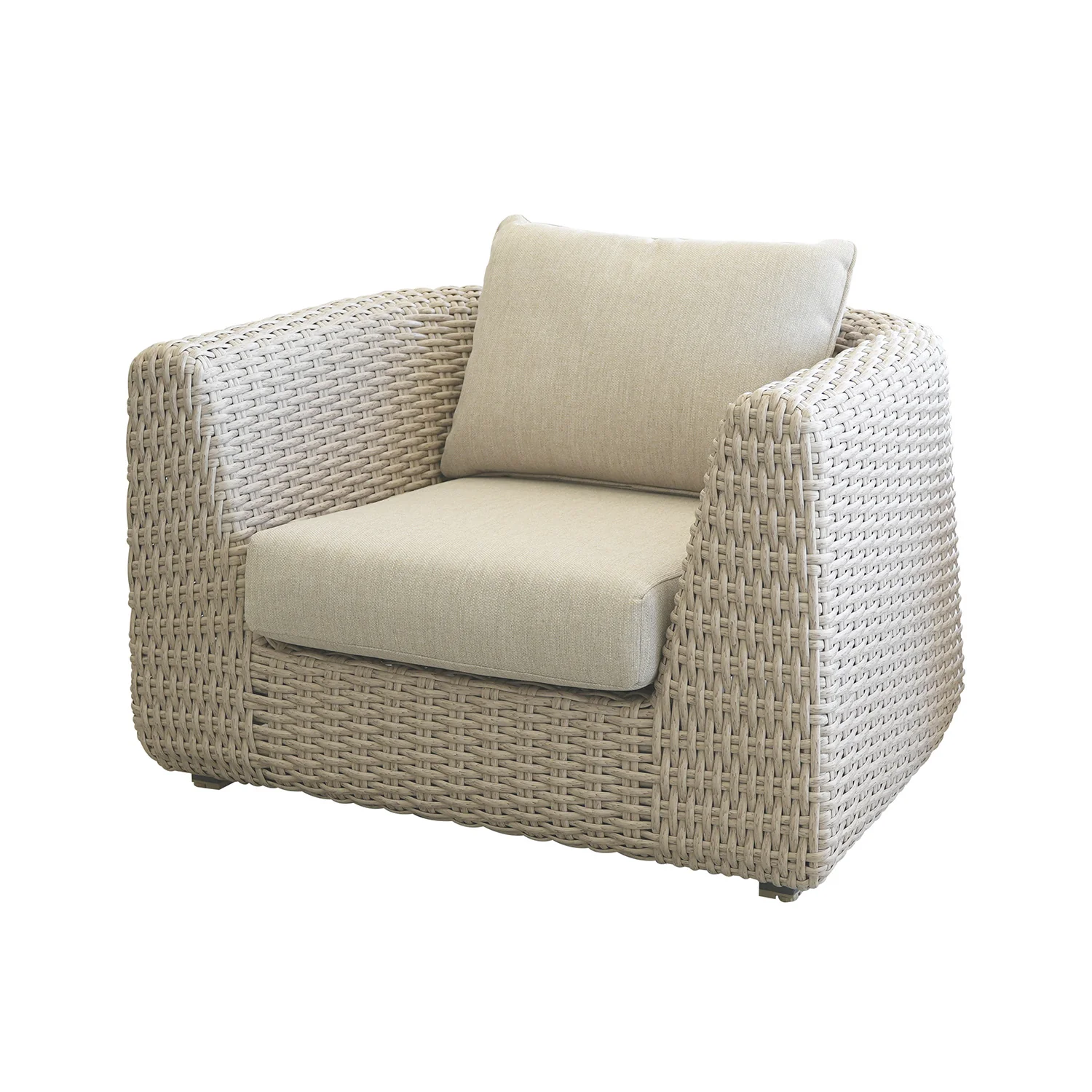 Lichfield 5 Seater Wicker Outdoor Lounge - Image 7