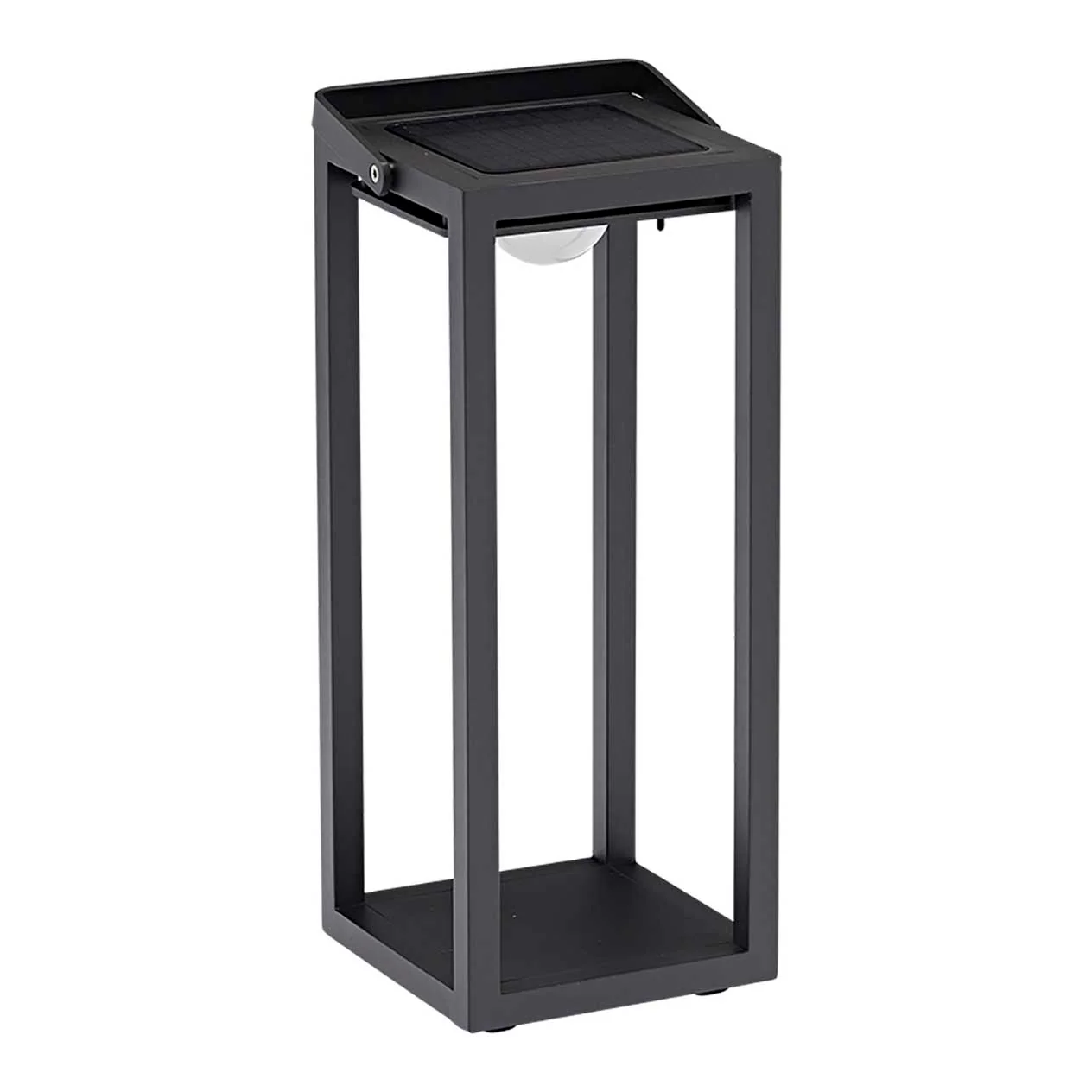 Lincoln Outdoor Aluminium Solar Lamp Large - Image 5