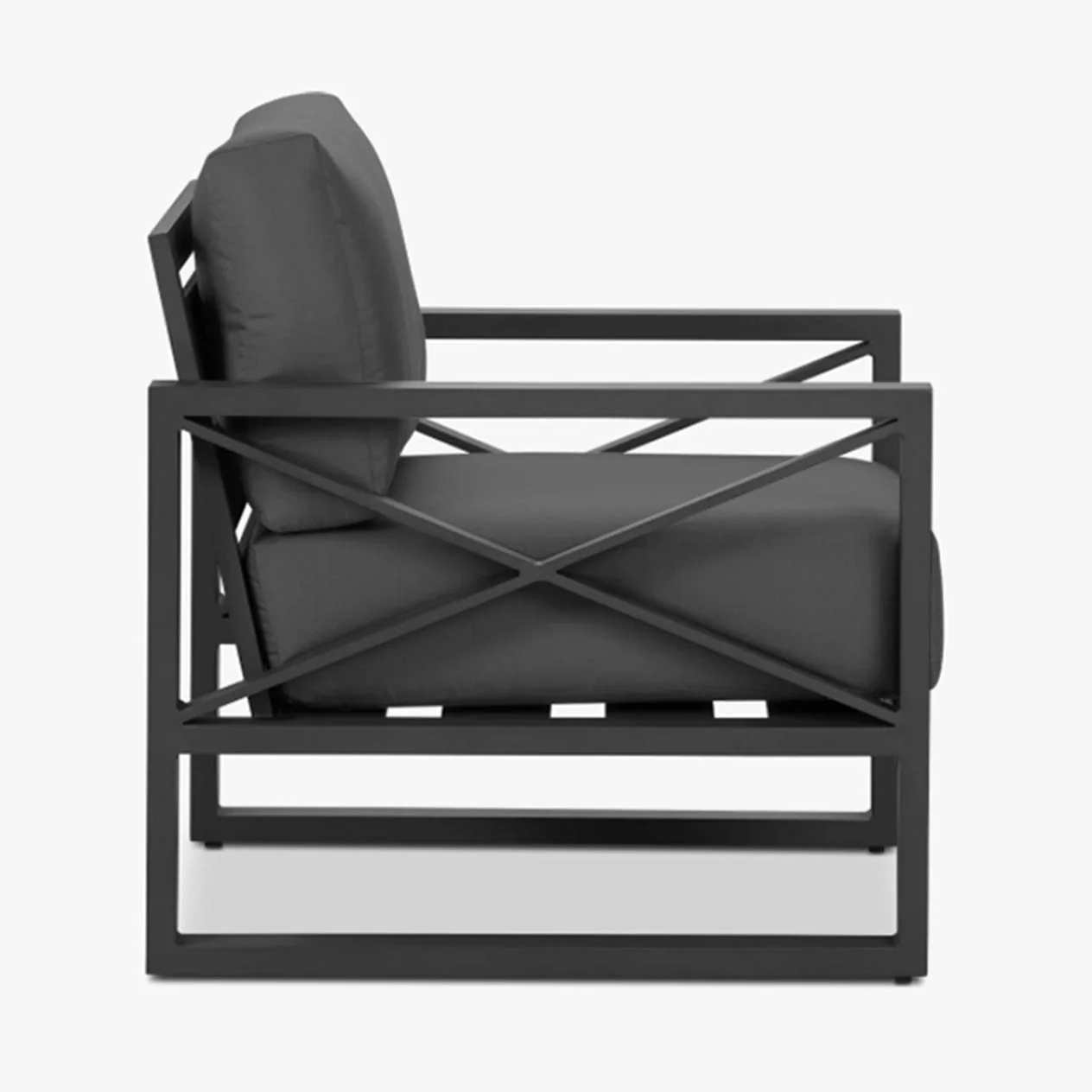 Linear 2 Seater Outdoor Aluminium Lounge - Image 6