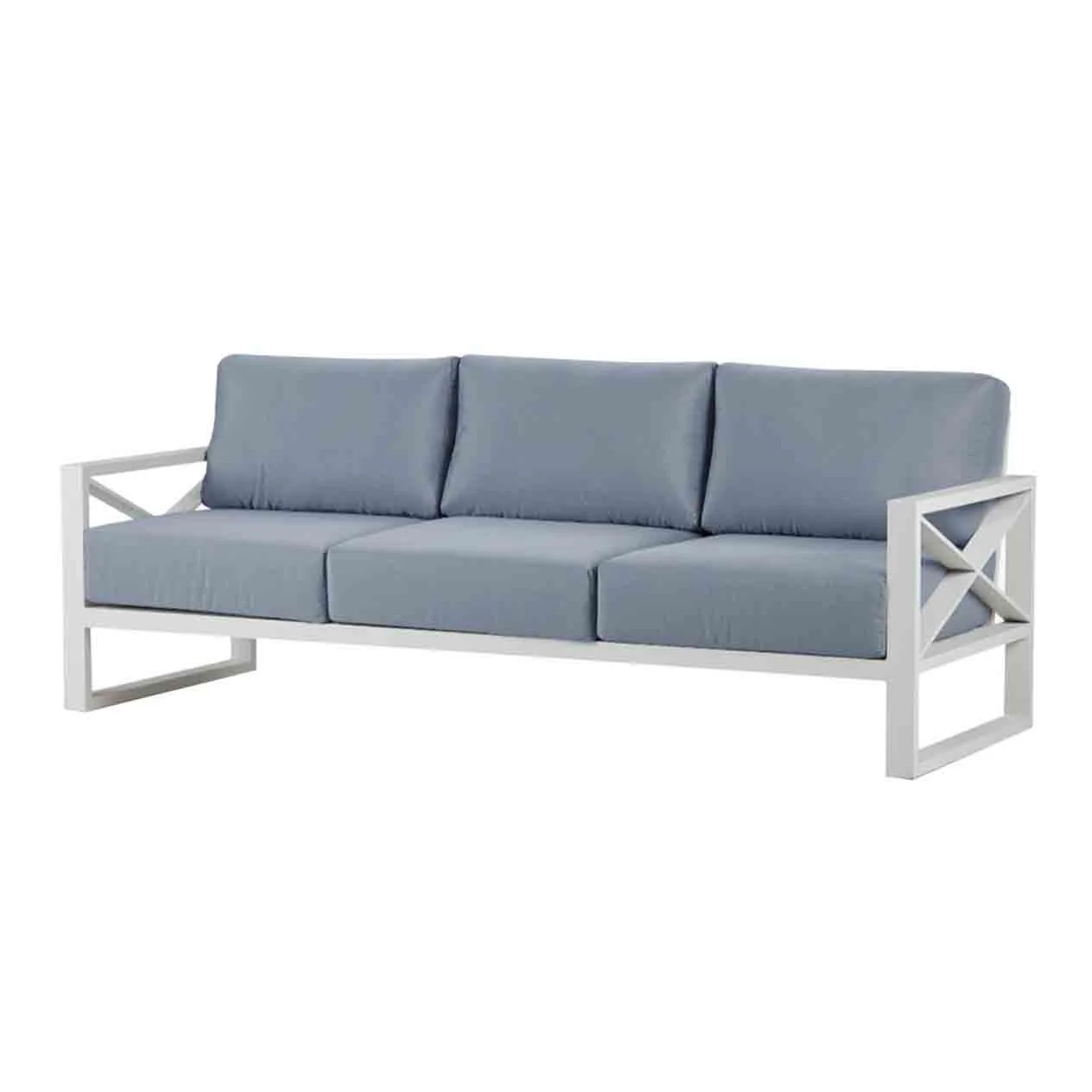 Linear 3 Seater Outdoor Aluminium Lounge - Image 3